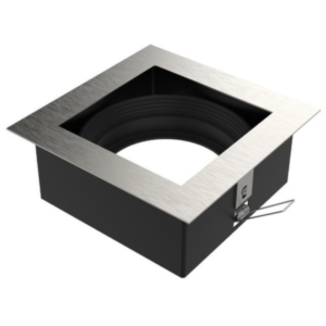 EMBUTIDO CUADRADO ANTIDESLUMBRANTE AR111 1 LUZ PLATIL