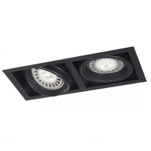 EMBUTIDO AR111 BOX 2 LUCES GU10